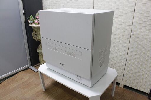 パナソニック 食器洗い乾燥機 NP-TA3-W（5人用・食器点数40点） ホワイト  2019年製 Panasonic 食洗機 店頭引取大歓迎♪ R3265)