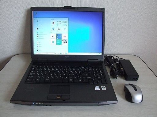 高速SSD120GB搭載　Fujitsu FMV-BIBLO NF75Y　ノートパソコン　（3777）