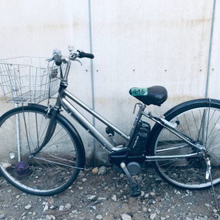 ①496番 電動自転車✨ ヤマハ PAS CITY‼️