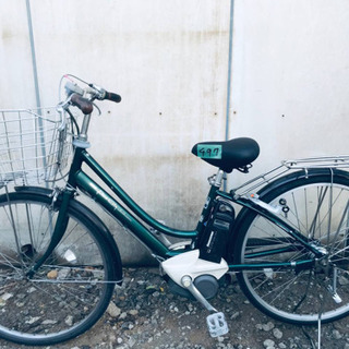 ①497番 電動自転車✨ ヤマハ PAS CITY‼️