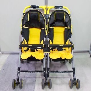 2人乗りベビーカー 1ヶ月～ アップリカ ネルッコベッド ツインズサーモ