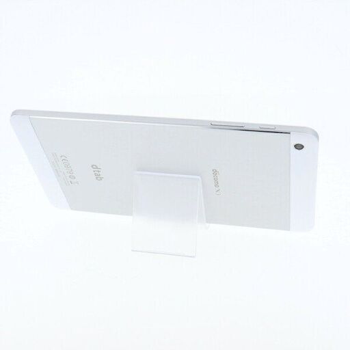 送料無料】ドコモ d-01G dtab Silver 本体 Aランク タブレット あす
