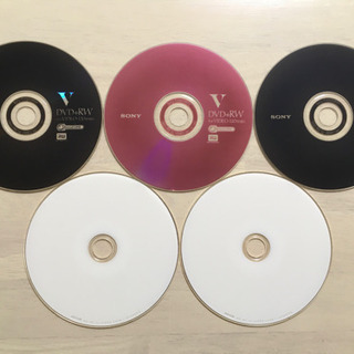 SONY DVD +RW  maxell BD-RE 未使用品 無料