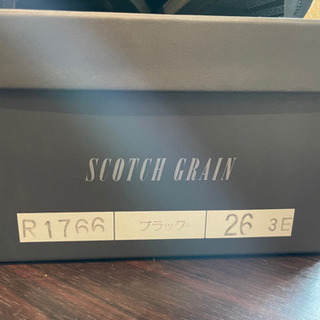 【値下げ！】スコッチグレイン 革靴 撥水 SCOTCH GRAIN R1766BL（EEE）