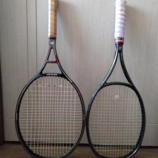 【ネット決済】硬式テニスラケット2セット