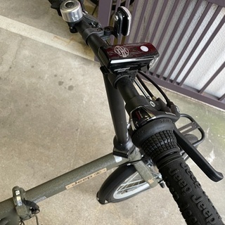 ジープ ミニベロ 折り畳み自転車 2020 JE-206G(2021年3月購入)超美品  