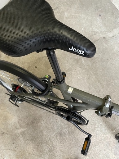 ジープ ミニベロ 折り畳み自転車 2020 JE-206G(2021年3月購入)超美品