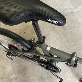 ジープ ミニベロ 折り畳み自転車 2020 JE-206G(2021年3月購入)超美品  