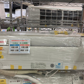 SHARP エアコン 2.8k 100V 2017年製 取付・配達費込み 6ヶ月保証 