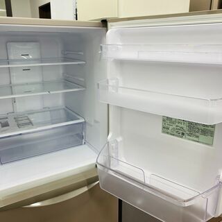 HITACHI 265L 3ドア冷蔵庫❕ ゲート付き軽トラ”無料貸出❕購入後取り置き