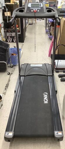 IGNIO ランニングマシン 折り畳み収納可【ユーズドユーズ名古屋天白店】 J759 IGNIO ランニングマシン 折り畳み収納可【ユーズドユーズ名古屋天白店