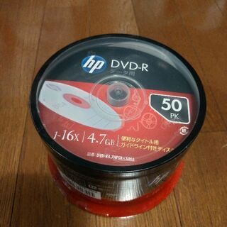 【新品未開封】HP データ用DVD-R 4.7GB 16倍速対応...