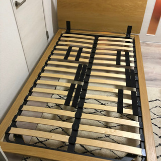 無印良品ベッドフレームのみ ※取りに来ていただける方