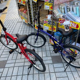 【ネット決済】折り畳み自転車99新品