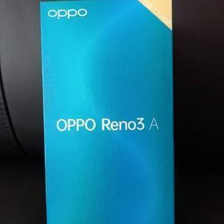 【ネット決済・配送可】超美品！OPPO Reno3 A　付属品未...