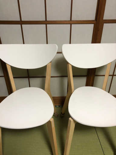 IKEA イケア　ダイニングテーブル　2人用　LERHAMN NORDMYRA