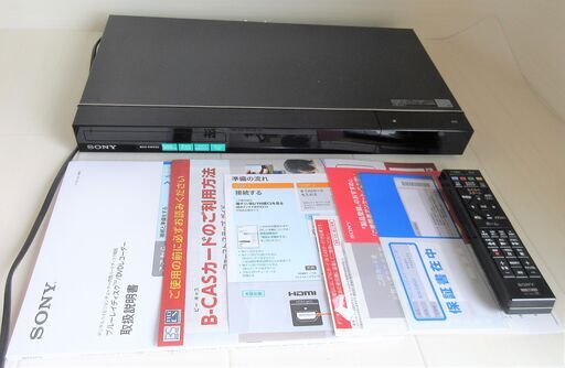 ☆ソニー SONY BDZ-EW520 ブルーレイレコーダー BD\u0026HDD 500GB◆2016年製・2番組同時録画