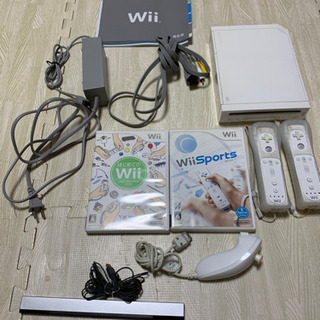 Nintendo Wii ソフト2本付き