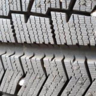 車のパーツ 215/55 R17 空気圧センサー付 BS スタッドレスホイールセット