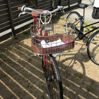 【ネット決済】赤色自転車