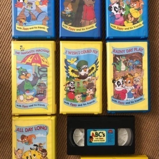 ディズニー英語ビデオ(VHS)9本 おまけ付♫