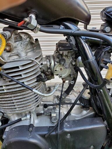 SR400 書類無し 函館市 陸送無し 北海道函館市 sr400 倒立フォーク