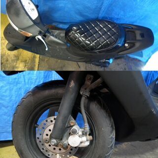 ライブディオ（AF35)ZX風（改造車）原付・走ります