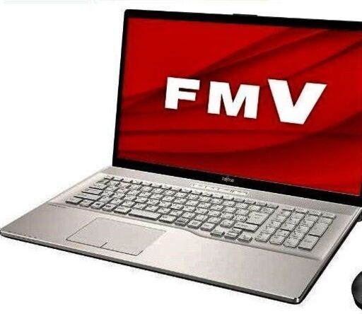 富士通 FMV AH45/B3 Core-i3 15.6型 SSD換装 キズなし 美品