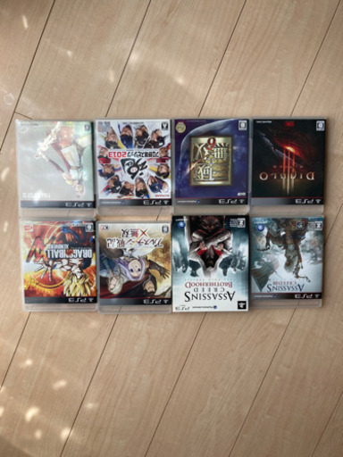 ps3とソフト8本