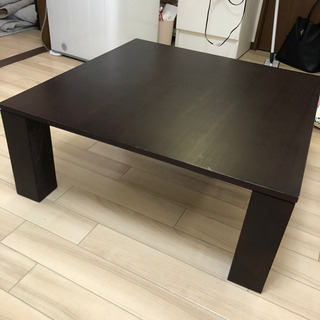 アイリスオーヤマ 正方形のローテーブル