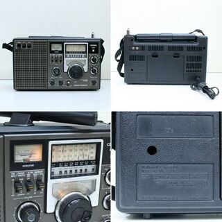 名機 ジャンク扱い BCLラジオ ナショナル クーガ RF-2200 FM/SW