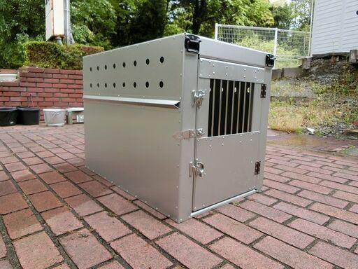 大型犬アルミ輸送犬舎