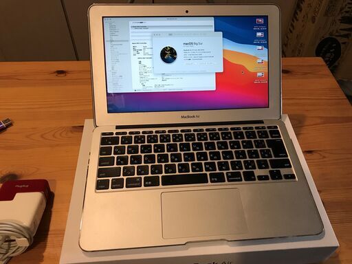 [値下げしました]Macbook Air 11-inch Mid2013 4GB/256GB 元箱あり