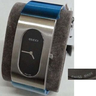本物☆未使用品 GUCCI グッチ バングルウォッチ 2400L 文字盤黒