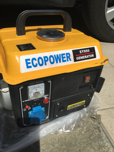 ET950ジェネレーター　1回使用のみ美品