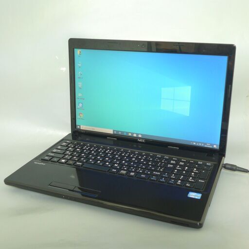 送料無料 1台限定 ノートパソコン 中古動作良品 15.6型 NEC VJ22LF-F Core i3 4GB 320GB DVDマルチ Wi-Fi カメラ Windows10 LibreOffice