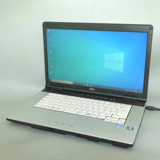 送料無料 1台限定 ノートパソコン 中古動作良品 15.6型 富士通 E741/D 第2世代Core i5 4GB 250GB 無線LAN DVDROM Windows10 LibreOffice