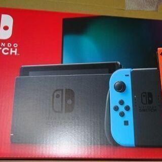 取引中】新品・未使用 Nintendo switch 本体 ネオンブルー/ネオン