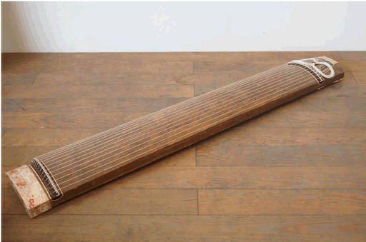 こと　琴 子持綾杉 玉杢 13弦 くり甲 金蒔絵 和楽器 弦楽器