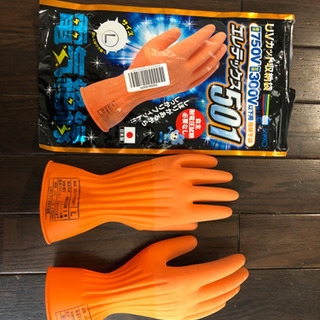 【お値下げ】電気絶縁対応の手袋Lサイズ