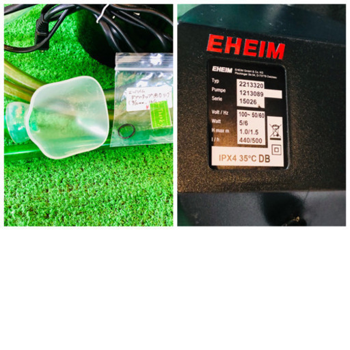 高性能外部フィルター エーハイム2213 ダブルタップ ナチュラルフローパイプなどパーツいろいろ付き Yuuichi 中頭のその他の中古あげます 譲ります ジモティーで不用品の処分