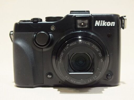 【苫小牧バナナ】ニコン/NIKON コンパクトデジタルカメラ COOLPIX P7100 ブラック 中古 動作確認済み♪