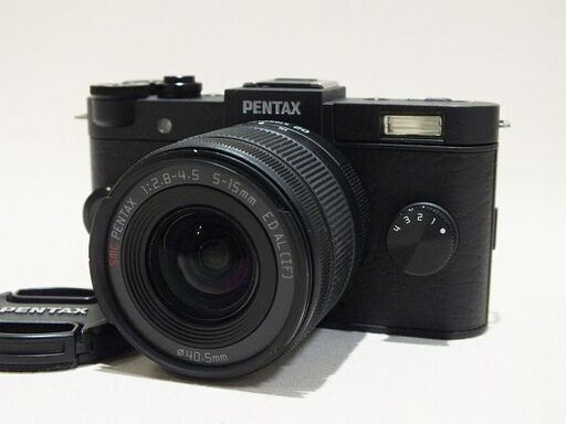 【苫小牧バナナ】Ricoh/リコー ペンタックス プレミアムスモール一眼カメラ PENTAX Q-S1 ブラック ズームレンズキット♪ 苫小牧バナナ】Ricoh/リコー ペンタックス プレミアムスモール一眼