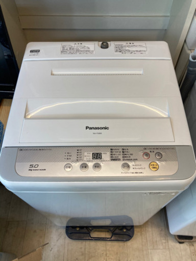 都内限定送料無料 Panasonic 洗濯機 5.0kg 2016年製