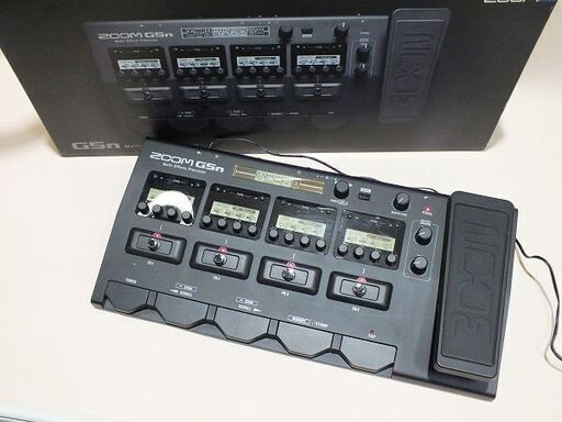 【苫小牧バナナ】ZOOM/ズーム ギター用 Multi-Effects Processor マルチエフェクター G5n 合計68タイプの多彩なギターエフェクトを収録♪
