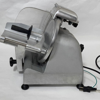 ミートスライサー TBMS-220N シルバー 回転刃22cm 動作確認ok ミートスライサー TBMS-220N シルバー 回転刃22cm 動作確認ok