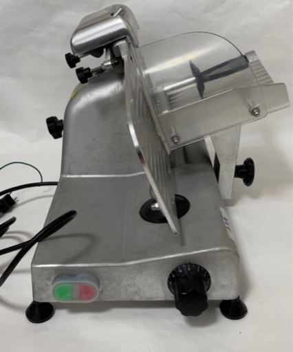 ミートスライサー TBMS-220N シルバー 回転刃22cm 動作確認ok 業務用 ...