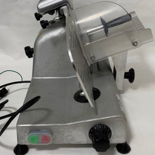 ミートスライサー TBMS-220N シルバー 回転刃22cm 動作確認ok ミートスライサー TBMS-220N シルバー 回転刃22cm 動作確認ok