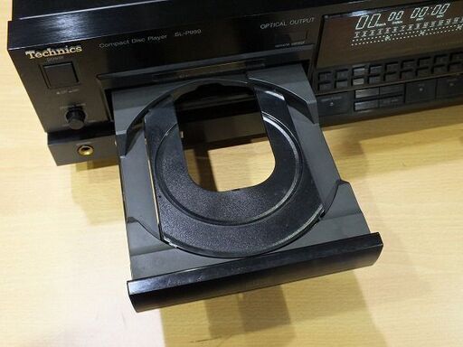 【苫小牧バナナ】Technics/テクニクス 2チャンネル ステレオ CDプレーヤー SL-P999 中古 動作〇 4DACリニア20bitシステムを採用♪