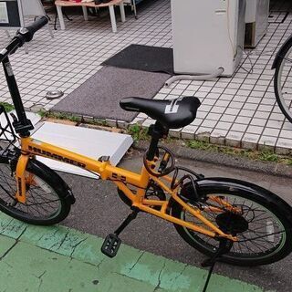 ハマー折りたたみ自転車20型 7段変速ギア U004